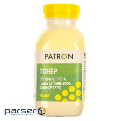 Тонер HP CLJ 1500/3000/4600 / CP1215) YELLOW 100г Patron (HCS-A-Y-100)