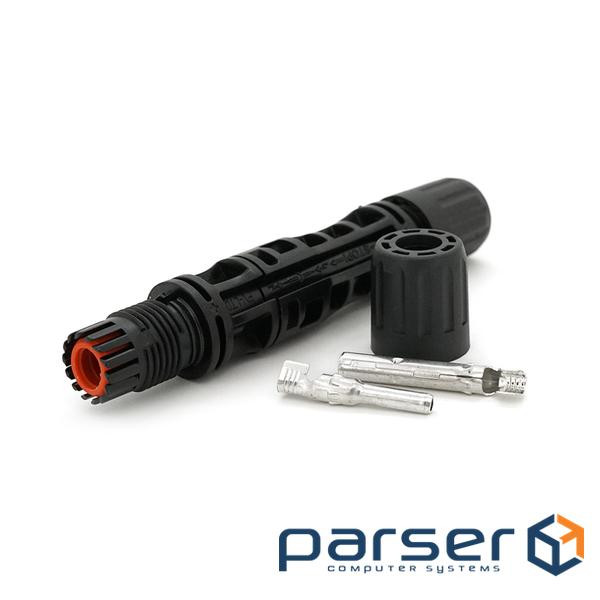 Конектор МС4 для монтажу сонячних систем, Q500, OEM (YT-МС) 4-1500V30A)