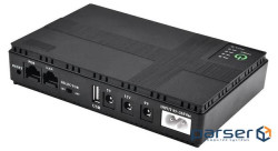 Джерело безперебійного живлення для роутера TTN DC1018, Black, 10400 mAh (18Wh), 1xDC (1 (ML-DC1018)