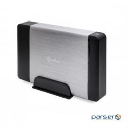 SYBA Accessory CL-ENC35032 External USB 3.0 Enclosure for 3.5 inch SATAIII HD Silver Retail