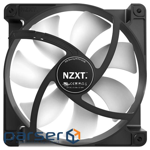 Кулер для корпуса NZXT FN V2 Case Fan Series 140 mm (RF-FN142-RB)