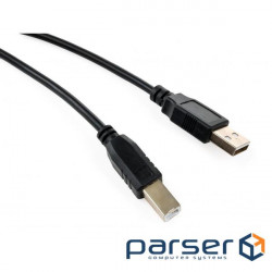 Printer cable USB 2.0 AM/BM 3.0 m Vinga (VCPDCAMBM3.0BK)