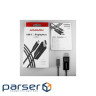 Кабель AXAGON RVC-DPC USB-C-DisplayPort, 1.8m, 4K/60Hz, чорний