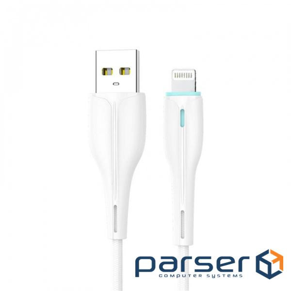 Кабель SkyDolphin S48L USB - Lightning (M/M), 1 м , White (USB-000423)