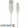 Дата кабель USB 2.0 AM to Lightning 1.0m Cablexpert (CC-USB2B-AMLM-1M-BW2)