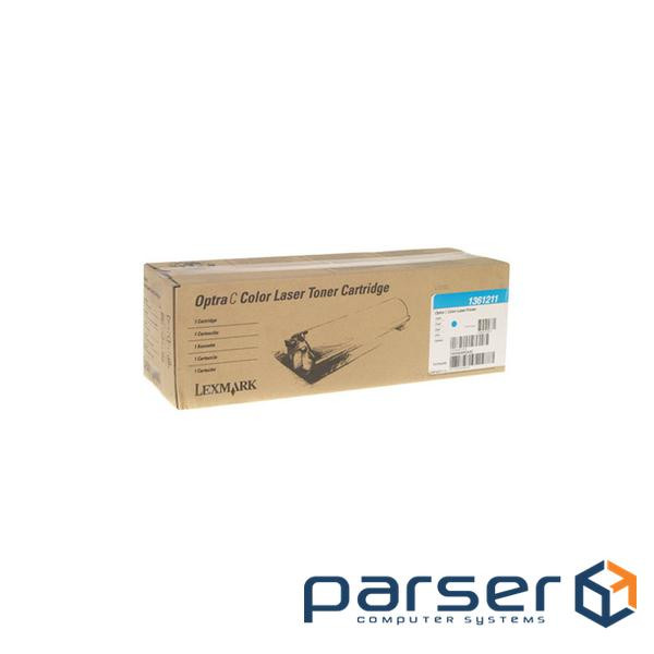 Картридж Lexmark Optra C, 4K, Cyan (1361211)