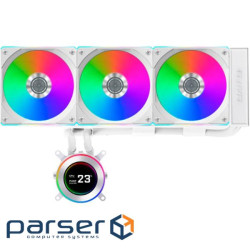 Водяне охолодження для ПК LIAN LI HydroShift II LCD-C 360CL, White (G89.GHS2LCD36RW.00)