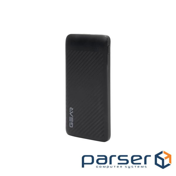 Батарея універсальна GEAR 10000mAh, 10W, USB-TypeC, 2*USB-A, Micro-USB, black (SL10)