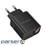 Зарядний пристрій BOROFONE BA97A Ilustre USB-C PD30W digital display Black (6941991120480)
