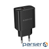 Зарядний пристрій BOROFONE BA97A Ilustre USB-C PD30W digital display Black (6941991120480)