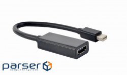Перехідник Mini DisplayPort to HDMI Cablexpert (A-mDPM-HDMIF4K-01)