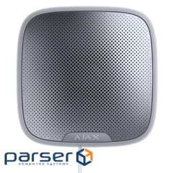 Дротова зовнішня сирена Ajax StreetSiren Fibra white Ajax StreetSiren Fibra white