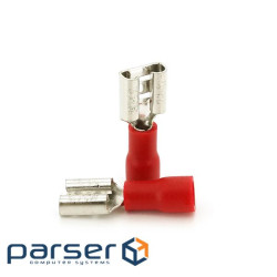 Роз&apos,єм вібростійкий плоский FDD1.25-250, дріт 0.5-1.5, ізольований, макси (FDD1.25-250 100шт) )