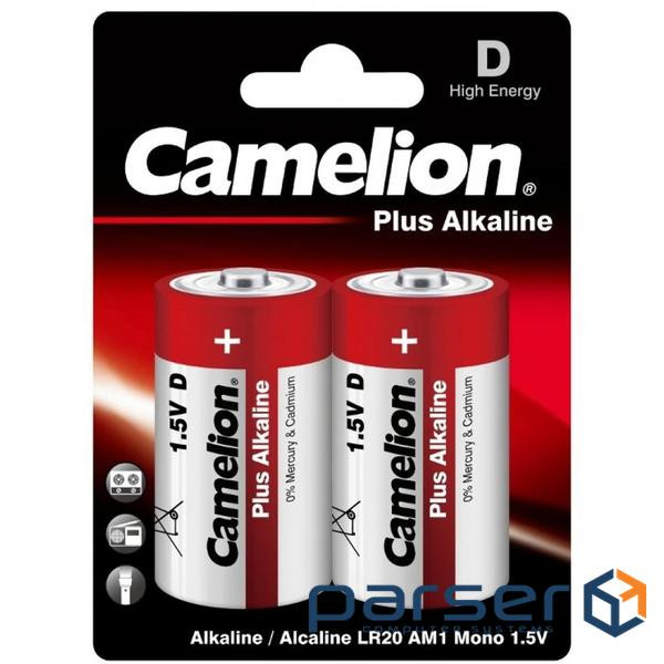 Battery Camelion D LR20 Plus Alkaline * 2 (LR20-BP2)