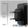 Зарядний пристрій AXAGON 1xUSB + 2xUSB-C 100W QC4+ PD3.0 PPS black (ACU-DPQ100)