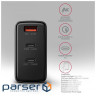 Зарядний пристрій AXAGON 1xUSB + 2xUSB-C 100W QC4+ PD3.0 PPS black (ACU-DPQ100)