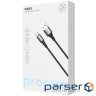 Кабель Proove WireX USB to Type-C 3A (1m) black (CCWX15001201)