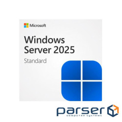 ПО для сервера Microsoft Windows Server 2025 Standard - 2 Core License Pac (DG7GMGF0PWHC_0001_P3Y_T