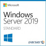 Програмне забезпечення Microsoft Windows Server Standard 2019 64Bit English DVD 16 Core (P73-07788)