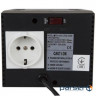 Powercom stabilizer TCA-1200, 600Watt / 1200 VA, relay, 1xShuko (Surge Protection) (TCA-1200 black)