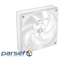 Вентилятор ID-Cooling AF-1230-W, 120x120x30мм, 4-pin, білий 