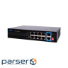 Комутатор мережевий TVT DIGITAL TD-B2208S1-PGU