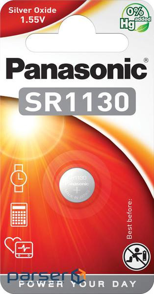 Батарейка Panasonic SR1130 * 1 Silver Oxide (SR-1130EL/1B)