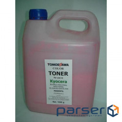 Тонер KYOCERA TK-5220/TK-5230/TK-5240, 1кг Magenta Tomoegawa (TG-KM5021M-1)