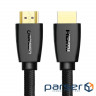 Кабель UGREEN HD118 Braided 4K HDMI v2.0 5м Black (40412)