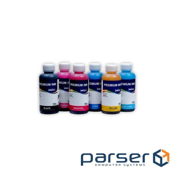 Чорнило InkTec Epson L800, 6*100 мл, B/C/LC/M/LM/Y (E0017-6SET100)