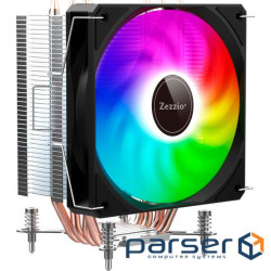 Кулер Zezzio ZH-C400 ARGB V2 (ZH-C400 V2 ARGB/SRGB Ultra Fan) (ZH- (ZH-C400 V2  ARGB/SRGB Ultra Fan)