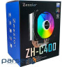 Кулер Zezzio ZH-C400 ARGB V2 (ZH-C400 V2 ARGB/SRGB Ultra Fan) (ZH- (ZH-C400 V2  ARGB/SRGB Ultra Fan)