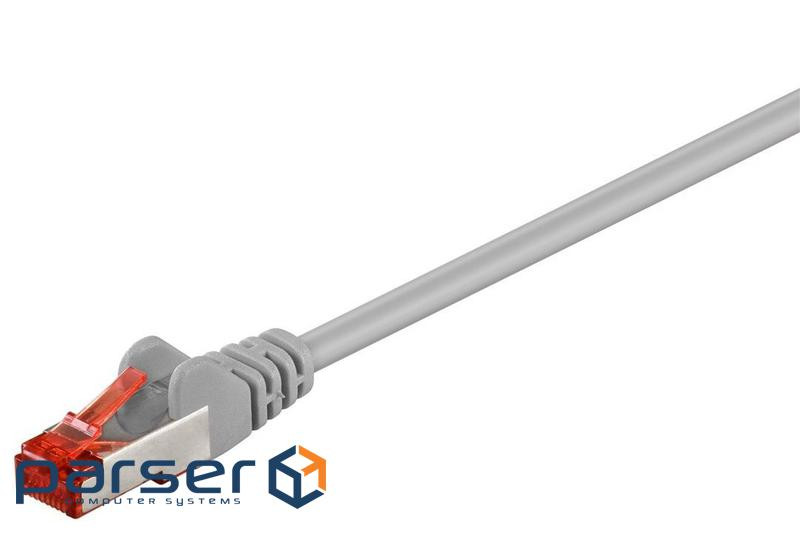 Патч-корд екранований RJ45 SFTP6 7.5m,patch AWG27 D=6.0mm Gold Protect,сірий (75.09.3650-10) (75.09.3650-10)