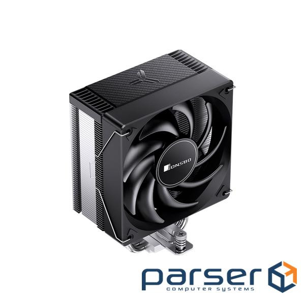 Процесорний кулер JONSBO CR-1000 EVO Black (120mm/4pin/1500RPM/32Dba/4 тепл. трубки) )