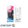 Зарядний пристрій HOCO C134A USB + cable USB to USB-C 2.4A black (6942007621359)