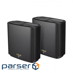 Wi-Fi Mesh система Asus ZenWiFi XT8 V2 Black 2pk (90IG0590-MO3A60) (AX6600, 1x2.5GE WAN, 3xGE LAN,