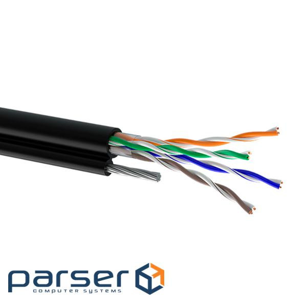 Кабель Одескабель КПП-ВП (100) 4*2*0,51 (UTP-cat.5E), OK-net, СU, ізоляція ПЕ (49223 500м )