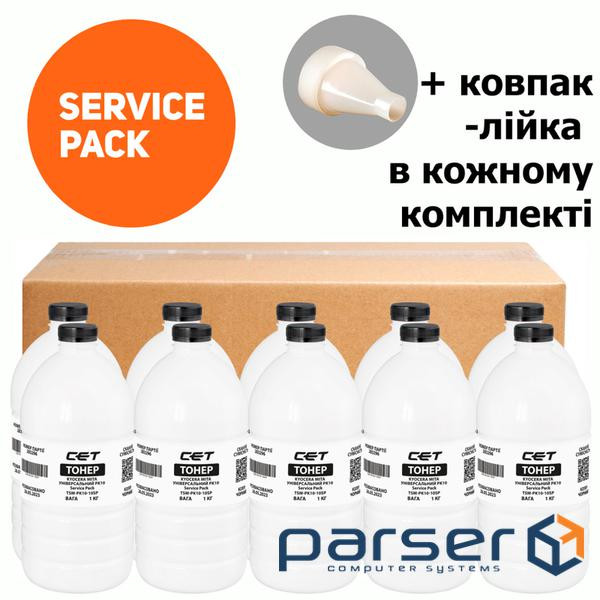 Тонер Kyocera Mita PK10 Service Pack, 10x1кг CET (TSM-PK10-10SP)