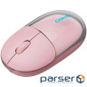 CANYON mouse OnClick 24 BT/ Wireless Transparent/Pink (CNS-CMSW24P)