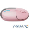 CANYON mouse OnClick 24 BT/ Wireless Transparent/Pink (CNS-CMSW24P)
