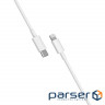 Дата кабель Type-C to Lighting 1.0m MFi 18W White (BHR4421GL) Xiaomi (703289)