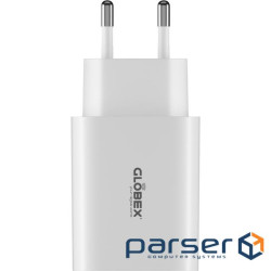 Зарядний пристрій Globex USB-C 20W FastPower white (20WC1A)