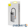 USB Hub Baseus Metal Gleam Series 4-in-1 Multifunctional Type-C Сірий (CAHUB-CY0G)