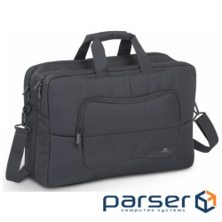 Сумка для ноутбука 15.6" 8455 Tegel", Black ECO RivaCase (8455Black) (8455 (Black))