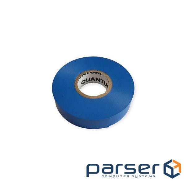 Ізоляційна стрічка Quantum light blue shinny 18мм (QM-EIT130LBS-18/20)