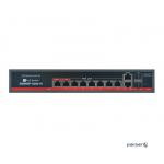 POE Watchdog комутатор (L2 Unmanaged). GE downlink порти : 8 x RJ-45 PoE, GE (S5808GP-G2S2-AI (120W))