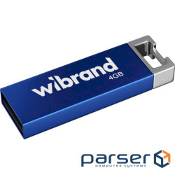 Флешка WIBRAND Chameleon 4GB USB2.0 Blue (WI2.0/CH4U6U)