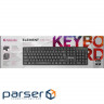 Keyboard Defender Element HB-520 USB UKR Black (45529)