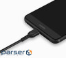 Кабель HOCO X20 USB to Type-C 3A, 2m, PVC, TPE connectors, Black (6957531068907)