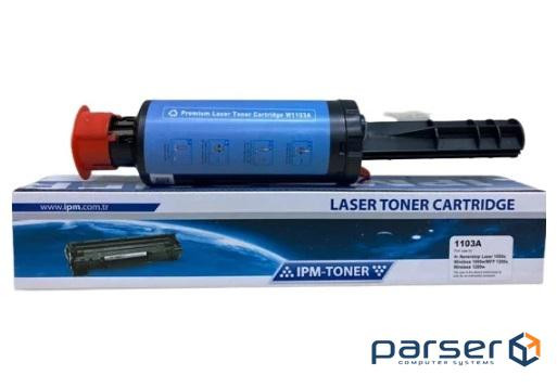 Cartridge tone. IPM for HP Neverstop LJ 1000a/1000w/1200a/1200w analogue W1103A Black ( 2500 kopecks (TRH71)